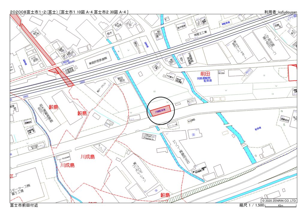 ⑳前田月極駐車場