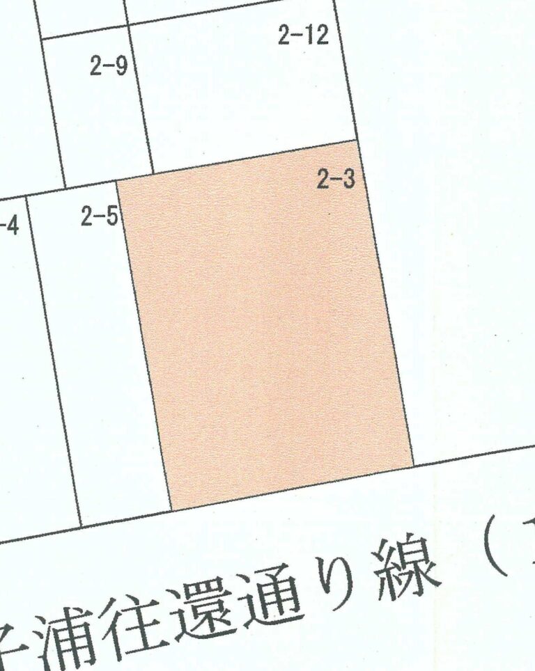 新富士駅南地区土地区画整理事業　仮換地38街区2-3