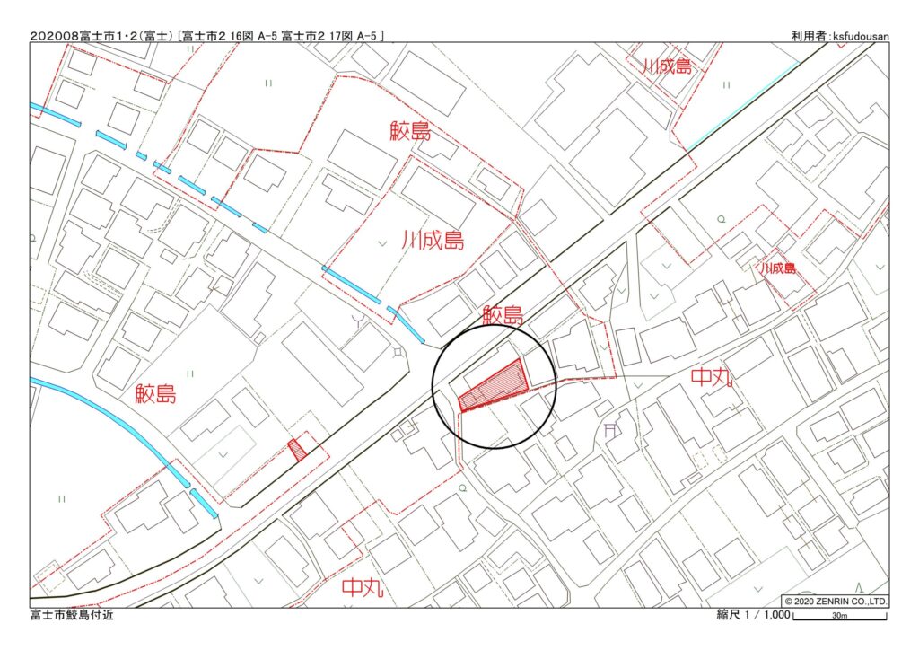 富士市鮫島457-1、457-5