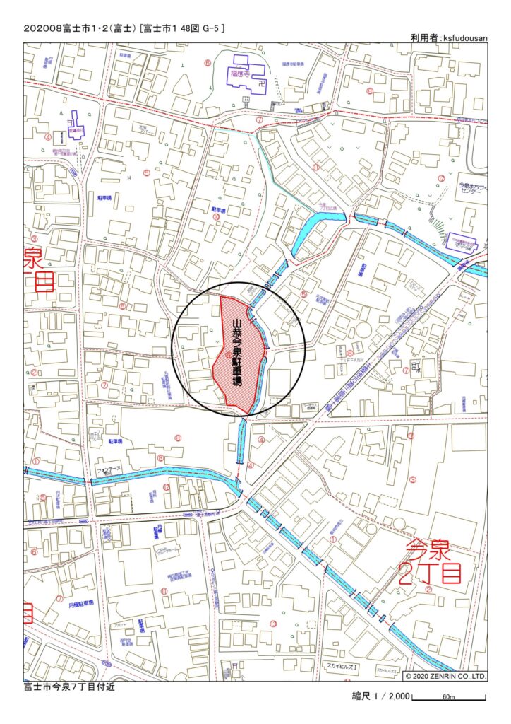 山恭今泉月極駐車場